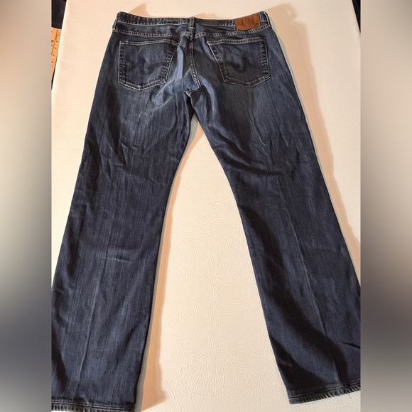 AG Adriano Goldschmied Protege Straight Leg Dark Was Jeans 36 - Picture 6 of 10